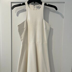 Elizabeth and James White Racerback Dress